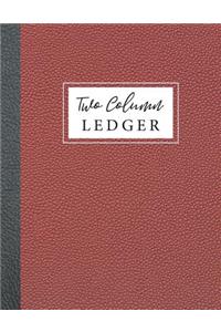 Two Column Ledger