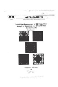 Fractal Risk Assessment of ISS Propulsion Module in Meteoroid and Orbital Debris Environments