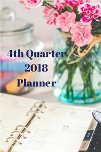 4th Quarter 2018 Planner