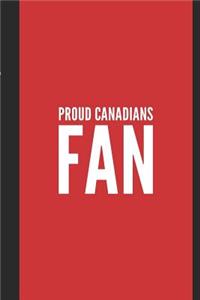 Canadians Fan: A Hockey Notebook Journal for Your Everyday Needs