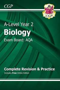 A-Level Biology: AQA Year 2 Complete Revision & Practice with Online Edition