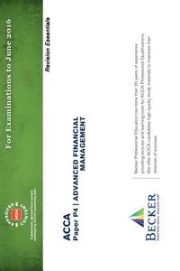 P4 Advanced Financial Management
