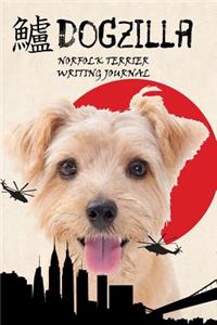 Dogzilla Norfolk Terrier Writing Journal