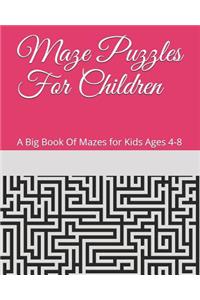 Maze Puzzles for Children