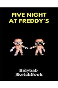 Bidybab Sketchbook Five Nights at Freddy's