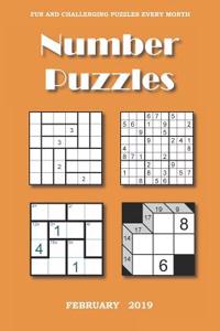 Number Puzzles: February, 2019