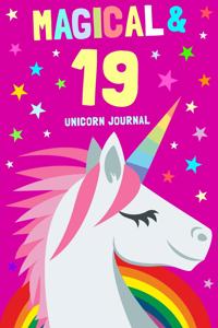 Magical & 19 Unicorn Journal