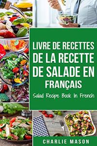 Livre de recettes de la recette de salade En français/ Salad Recipe Book In French