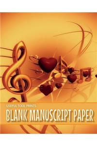 Useful Tool Prints Blank Manuscript Paper