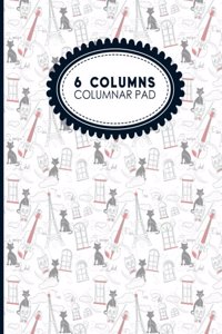 6 Columns Columnar Pad
