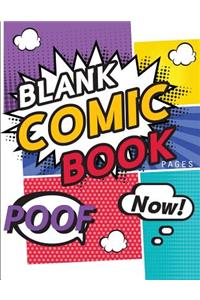 Blank Comic Book Pages