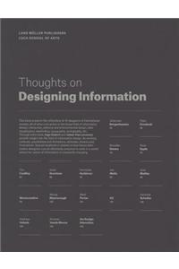 Thoughts on Designing Information