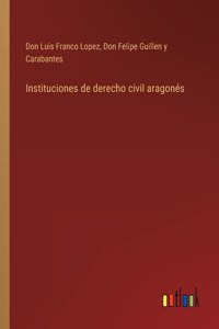 Instituciones de derecho civil aragonés