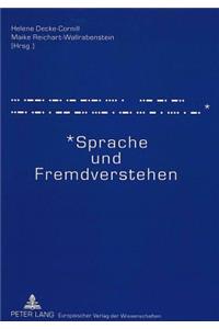 Sprache und Fremdverstehen