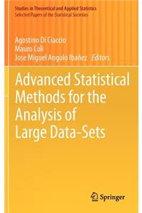 Advanced Statistical Methods for the Analysis of Large Data-Sets