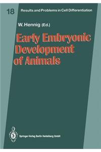 Early Embryonic Development of Animals