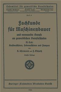 Fachkunde Für Maschinenbauer