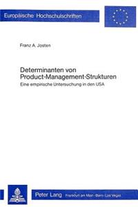 Determinanten von Product-Management-Strukturen