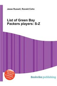 List of Green Bay Packers Players