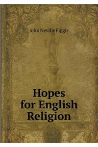 Hopes for English Religion