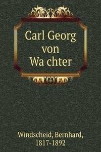 Carl Georg von Wachter