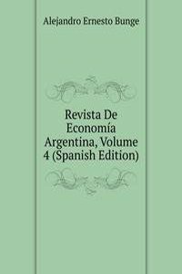 Revista De Economia Argentina, Volume 4 (Spanish Edition)