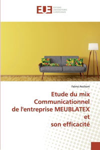 Etude du mix Communicationnel de l'entreprise MEUBLATEX et son efficacité