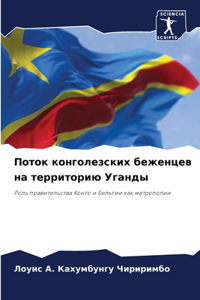 Поток конголезских беженцев на территори