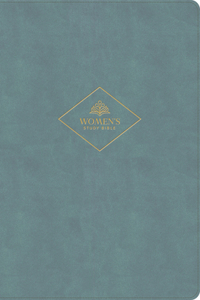 CSB Women's Study Bible, Earthen Teal Suedesoft Leathertouch, Indexed