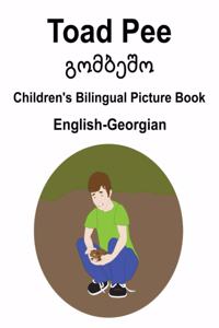 English-Georgian Toad Pee/გომბეშო Children's Bilingual Picture Book