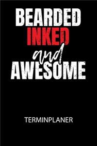 Bearded inked and awesome - Terminplaner 2020