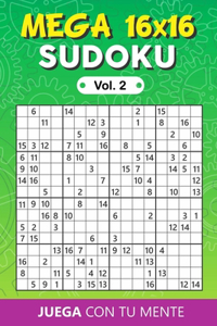 MEGA SUDOKU 16x16 Vol. 2