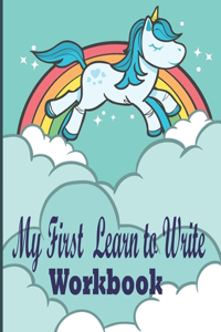My First Learn to Write Workbook
