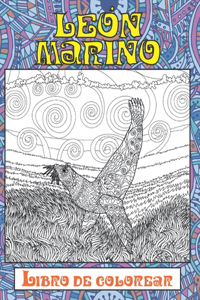 León marino - Libro de colorear ✏️
