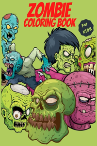 Zombie Coloring Book For Kids
