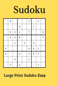 Large Print Sudoku Easy
