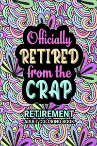 Retirement Adult Coloring Book