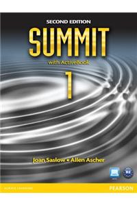 Summit 1 Student Book with Activebook and Workbook Pack