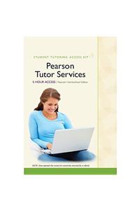 Pearson Tutor Services for Homeschool 5 Hour Access Kit