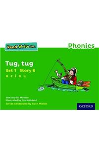 Read Write Inc. Phonics: Tug, Tug (Green Set 1 Storybook 6)