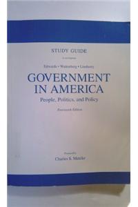 Study Guide for Government in America: People, Politics, and Policy