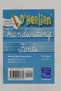 Dnealian Handwriting 2008 Dnealian Fonts CD ROM Grade K/5