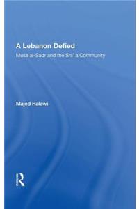 A Lebanon Defied