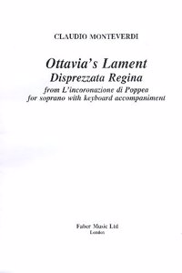 Ottavia's Lament (from Poppea)