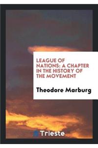 League of Nations ...
