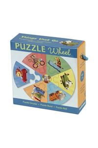 Things That Go Puzzle Wheel