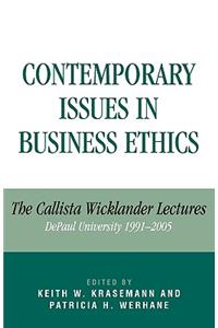 Contemporary Issues in Business Ethics