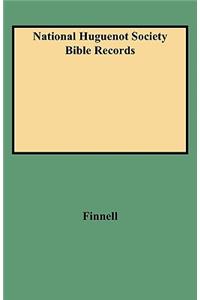 National Huguenot Society Bible Records