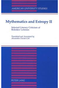Mythematics and Extropy