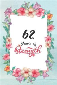 62nd Birthday Journal